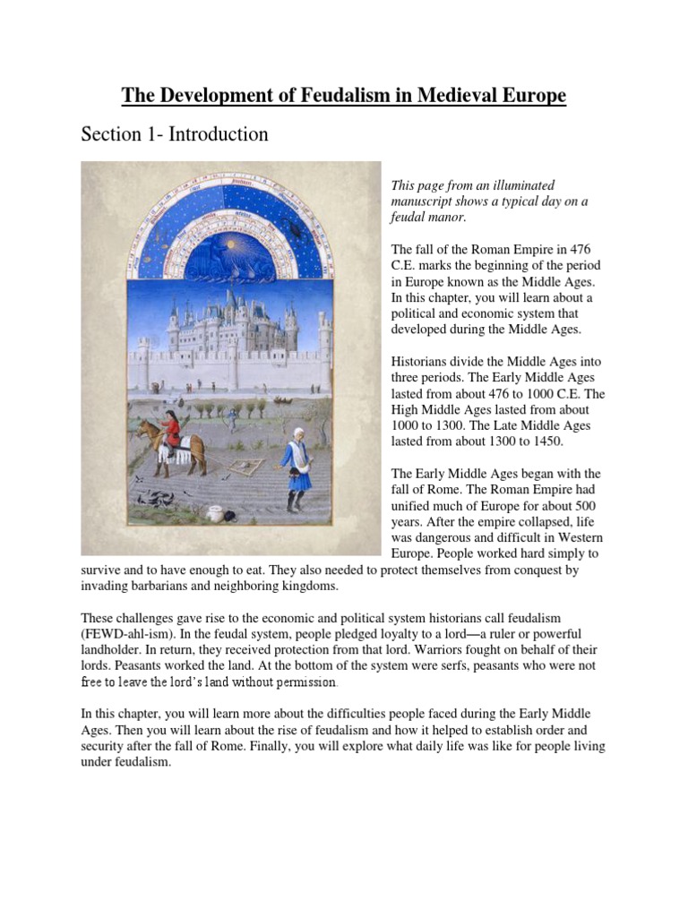 Rise of Feudalism in Medieval Europe | PDF | Knight | Franks
