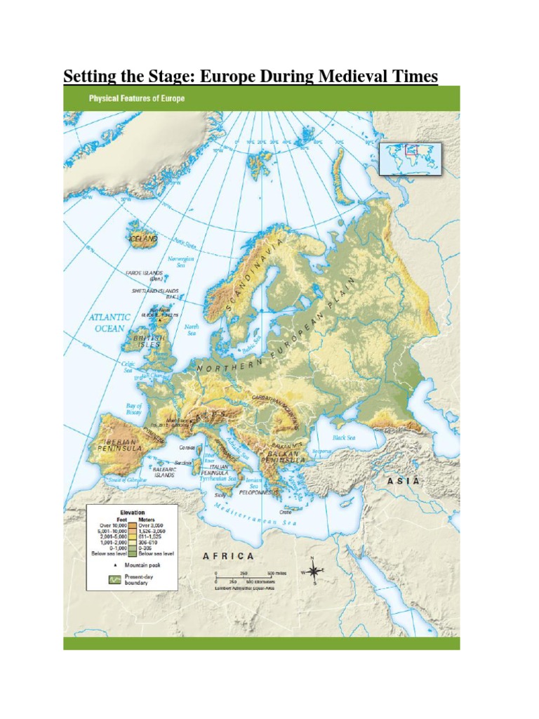 Medieval Europe: Geography and History | PDF | Byzantine Empire ...