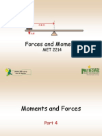 Forces and Moments: Statics (MET 2214) Prof. S. Nasseri