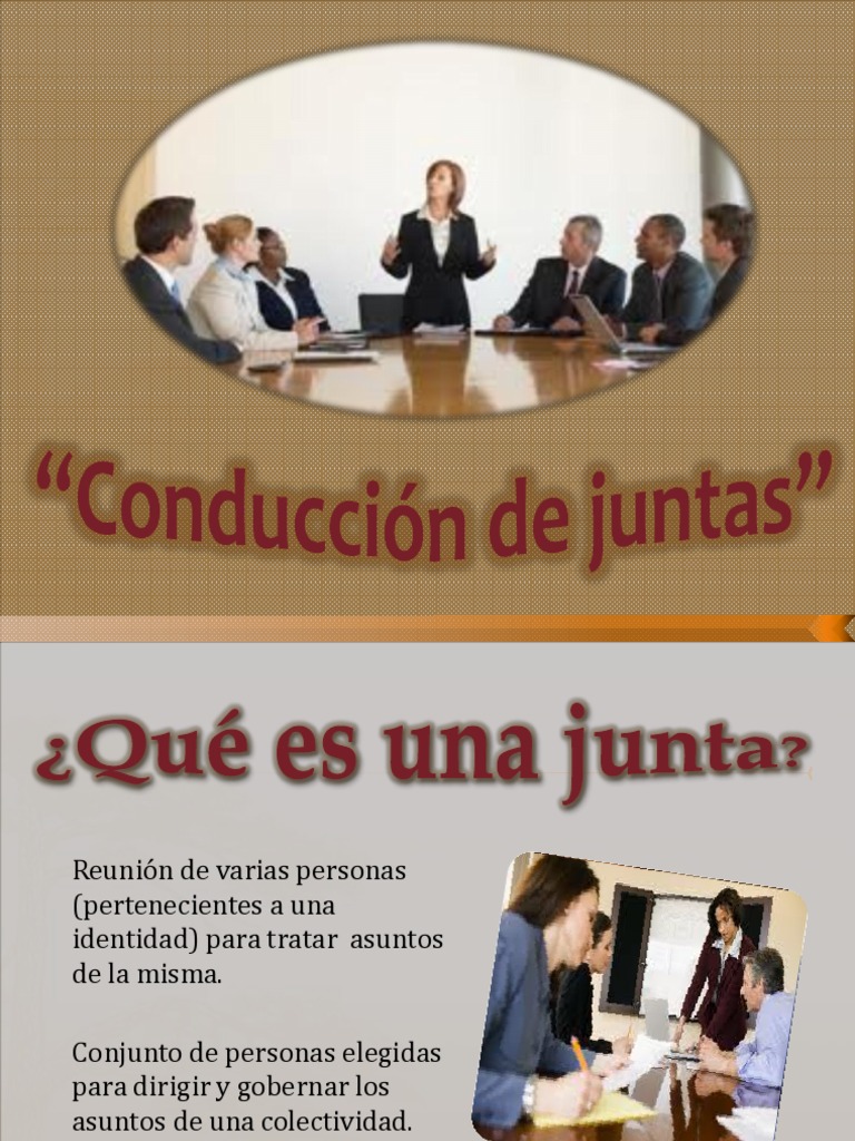 Claves para Juntas Efectivas | PDF