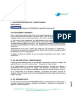 La Gestion Estrategica Del Talento Humano