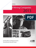 Fraser Institute - Mining Survey 2013 PDF Report