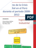 Impacto de La Crisis Mundial en El Peru Durante El Periodo 2008 - 2012 (2)