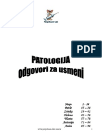 Patologija Usmeni Odgovori Na Pitanja