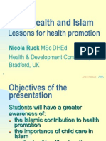 Child Health and Islam: Lessons For Health Promotion