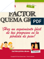 Factor Quema Grasa Completo Gratis