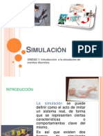 Imulación: UNIDAD 1: Introducción A La Simulación de - Eventos Discretos