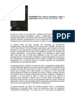 Nuevos Paradigmas, Cultura y Subjetividad Schnitman PDF