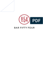 Bar 54 Menu