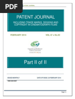 February 2014 - Part 2 of 2 | PDF | Patent Application | Trademark