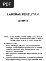 Contoh Penelitian Normatif