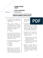 7° Casos GF - Valor Dinero URP.