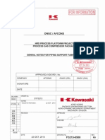 f3213-6500r0_general Notes for Piping Support Fabrication