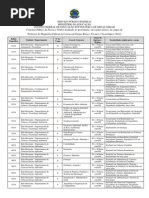 Quadro Geral de Vagas