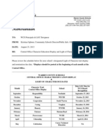 Light of Character Schedule 2013-14-3 