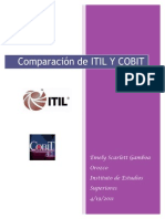 Diferencias Entre COBIT e ITIL