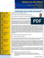 Attracting The Future Rotarian: in This Issue
