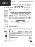 Download Wheel Bolt Pattern Cross Reference Database and Conversion Guide CHEVROLETGMCS-10 S-15 BLAZER JIMMY SONOMA 2X4 MID SIZE by cb4pdfs SN210420517 doc pdf