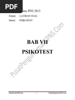Download Latihan Soal Psikotest by CANDERA SN210423285 doc pdf