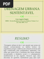 DRENAGEM URBANA SUSTENTÁVEL