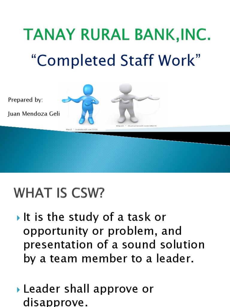 Completed Staff Work PDF