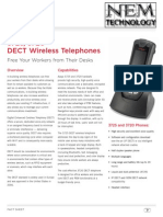 Endpoints - In-Building Wireless - DeCT R4 - Fact Sheet - 3720 and 3725 NEM Technology