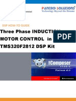 Three Phase Induction Motor Control Using TMS320F2812