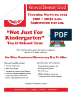 "Not Just For Kindergarten": Kentwood Elementary School