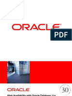 High Availability With Oracle Database 11g
