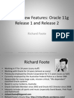 Presentation - Indexing New Features Oracle 11g Release 1 and Release 2