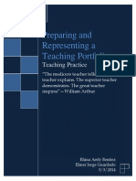 Preparing a Teaching Portfolio by Rhina Benitez