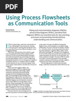 Using Process Flow Sheets