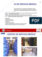 Centro de servicio México stock repuestos originales