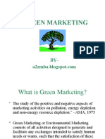 Presentation On Green Marketing