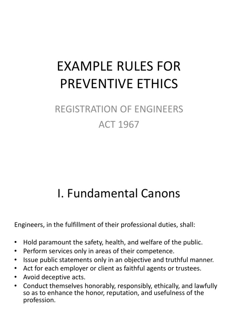 Preventive Ethics for Engineers | PDF | Engineer | Judgment (Law)