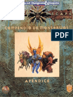 AD&D - Planescape - Compendio de Monstruos I - Apendice