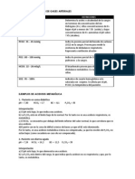 Valores y Definicion de Gases Arteriales