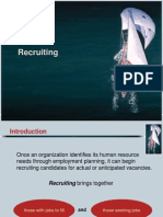 Recruitment