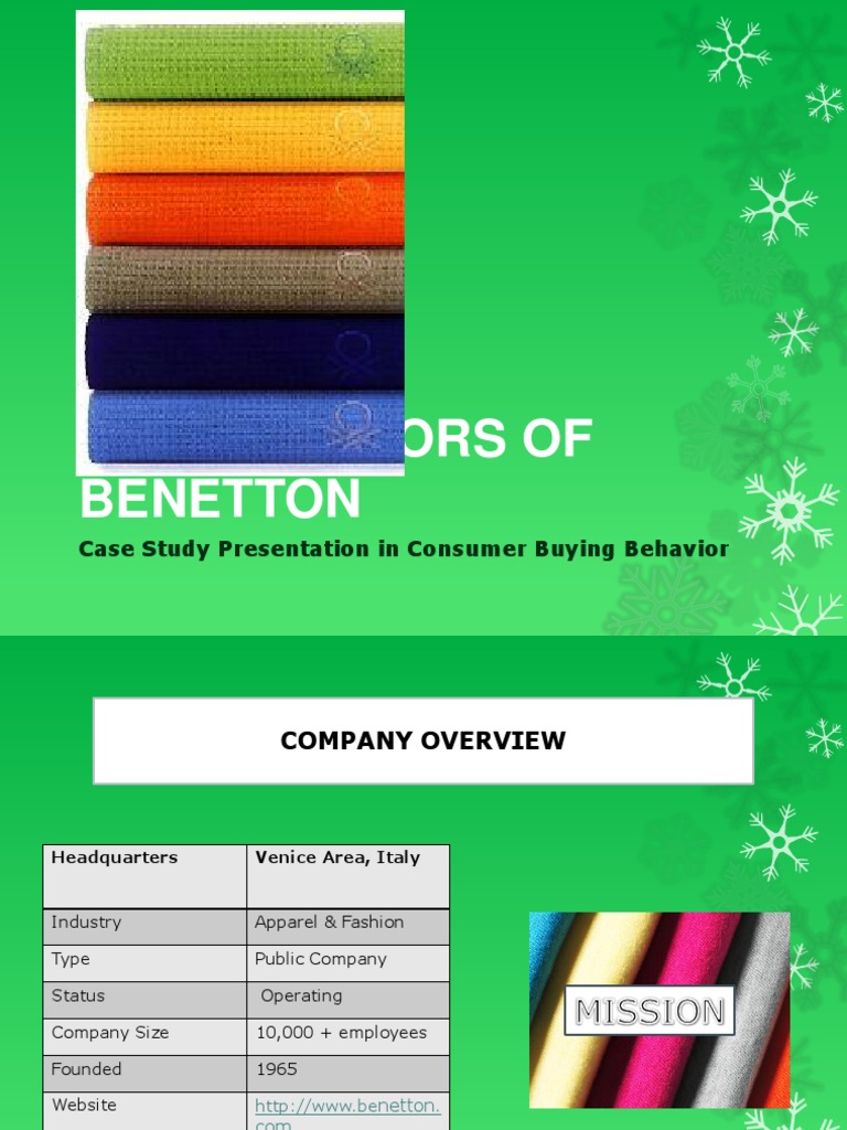 benetton advertising case study