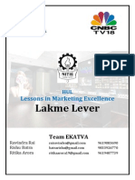 Team Ekatva NITIE Lakme Lever