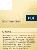 Passive Solar Design
