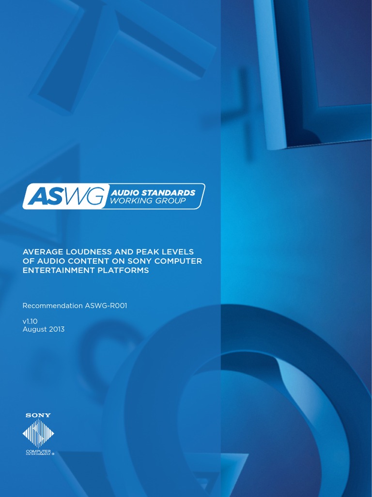 Audio Loudness Standards for SCE | PDF | Sound Recording And ...