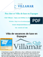 Location Villa Espagne