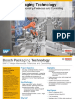 Bosch Packaging Technology: SAP LT Helps Harmonizing Financials and Controlling