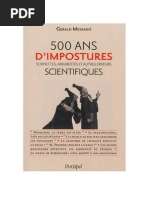 Download 500 ans dimpostures scientifiques - Gerald Messadi by El Ateeq Mauritanicus SN210482084 doc pdf