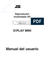 Manual Usuario ASUS O Play Mini (Inet)