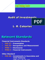 4) Audit of Investments