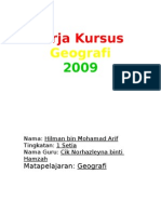 Kerja Kursus Geografi 2009