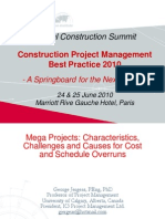 Global Construction Summit: Construction Project Management Best Practice 2010