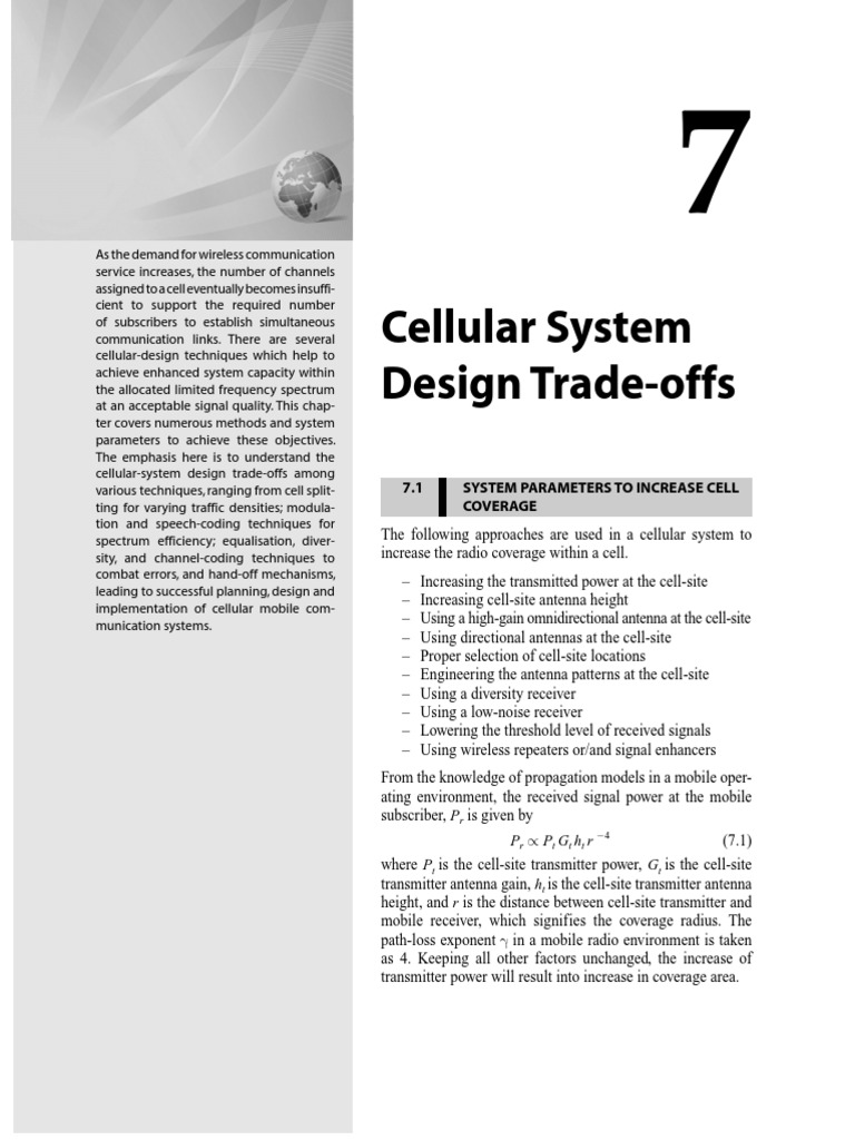 Enhancing Cellular Coverage Design | PDF | Cellular Network | Antenna ...